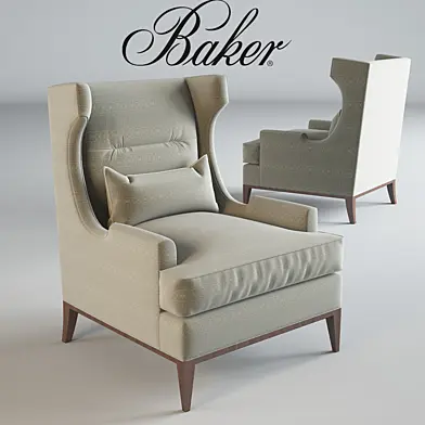 Baker_Westminster Wing Chair No. 6572C