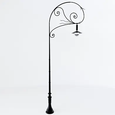 old light post