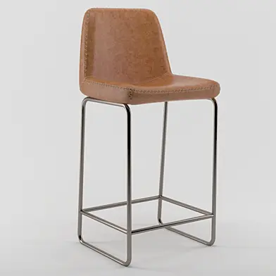 Leather Bar Stool