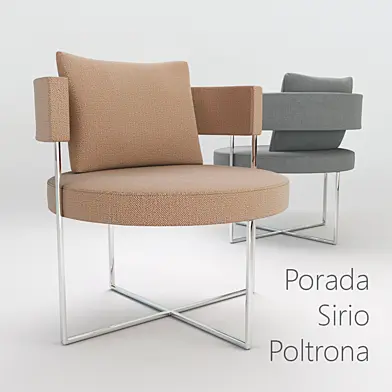 Armchair Porada Sirio Poltrone