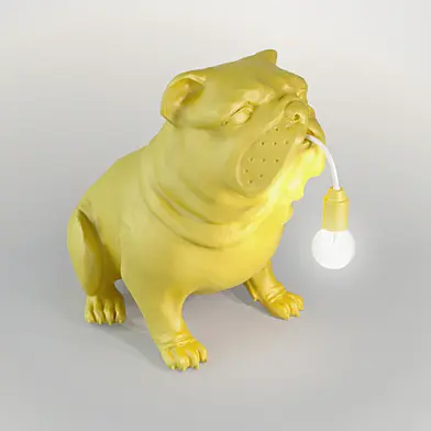 Light dog