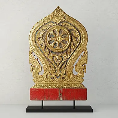 19th Century Thai Wood Carving