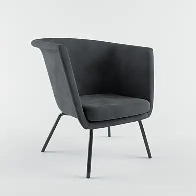 H57 Easy Chair by Herbert Hirche