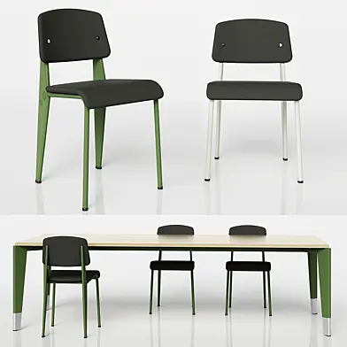 STANDARD SR CHAIR - PROUVÉ RAW
