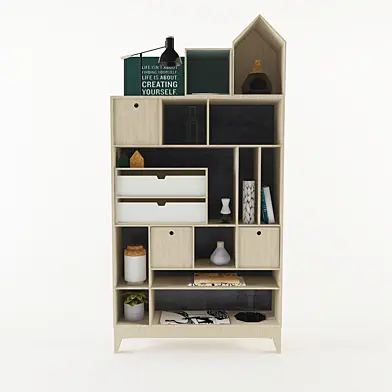 Decorative bookcase
