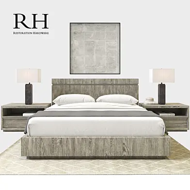 RH MODERN BEZIER BEDROOM SET