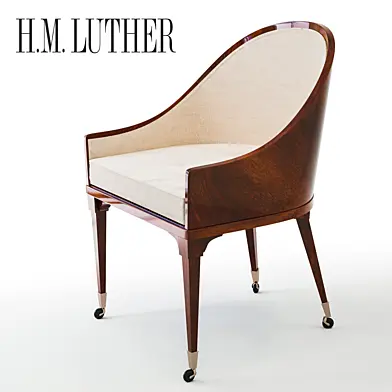 Swedish Neoclassical Mahogany Armchair