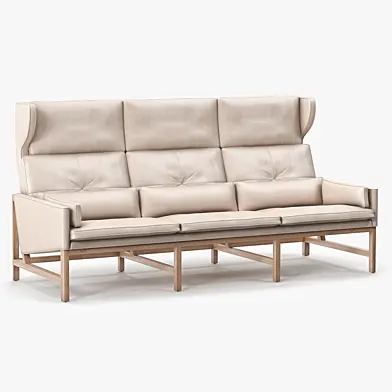 BassamFellows Wing Back Sofa