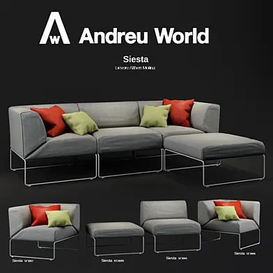 SOFA ANDREU WORLD SIESTA COLECTION