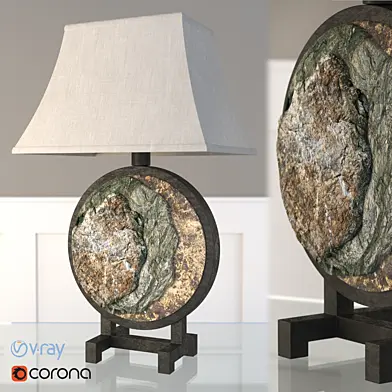 Uttermost  Slate Table Lamp