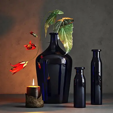 Pottery Barn_Cobalt Vases