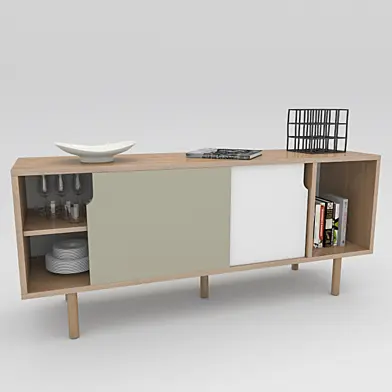 Wooden Sideboard