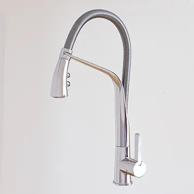 Смеситель SINK MIXER WITH 2 JET HANDSPRAY ON METAL SPRING