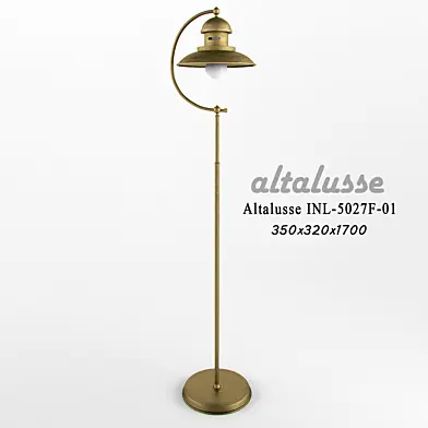 Торшер Altalusse INL-5027F-01 Brushed Gold