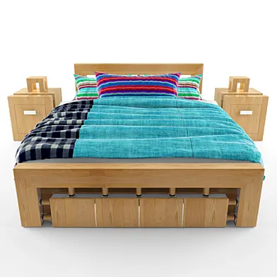 modern bed
