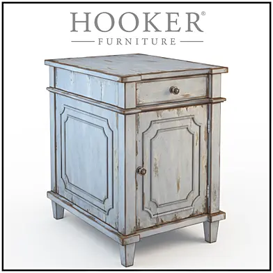 Потертая тумба от Hooker furniture