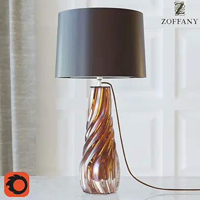 Amber Table Lamp