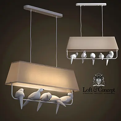 Chandelier Bird 5