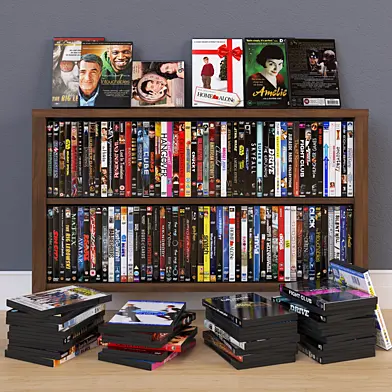 100 DVD Boxes