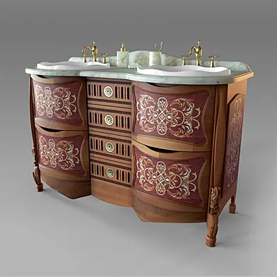 Cupboard for the bathroom