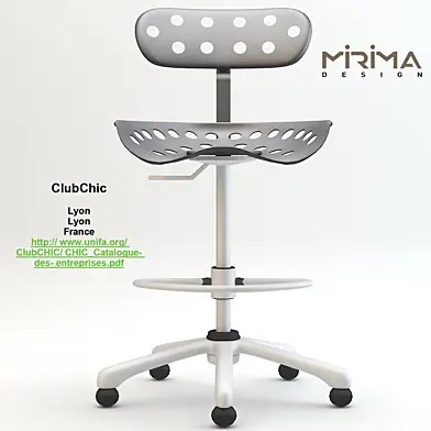 Mirima Tabouret Tracteur