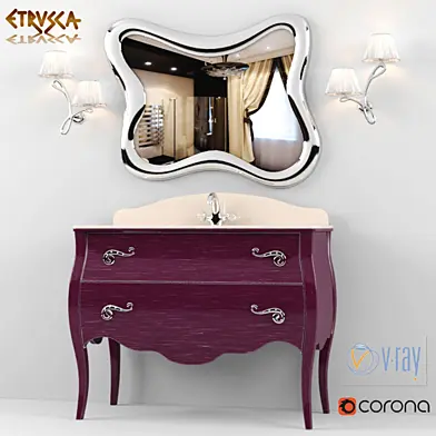 Etrusca Luxury.  Комплект мебели для ванной