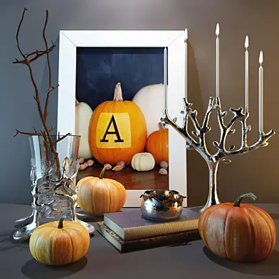 Decor set " Pumpkins"