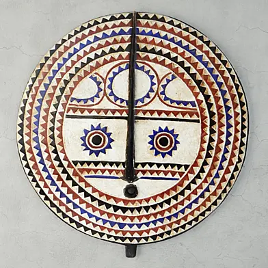 Baule Tribe Moon Mask Cote d’Ivoire