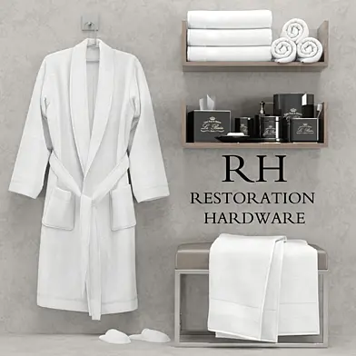 Restoration hardware  bathroom accessories