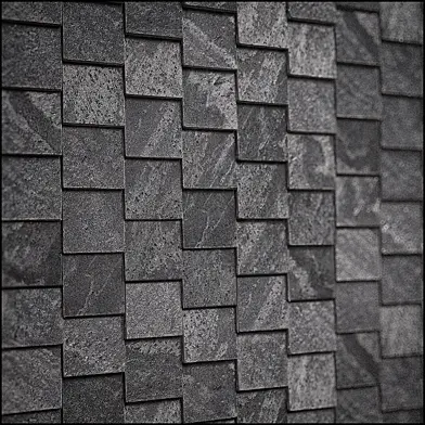 mosaic stone grey