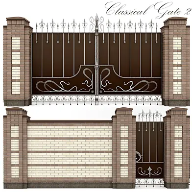 Classical forged gate 2