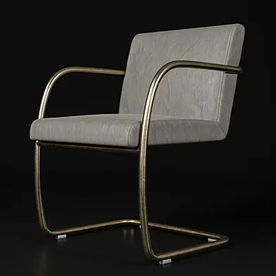 RESTORATION HARDWARE RANDALL LEATHER ARMCHAIR