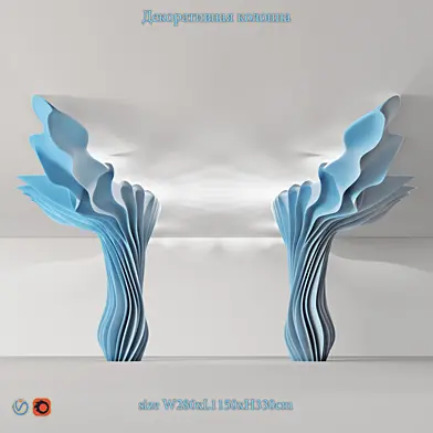 Колонна декоративная