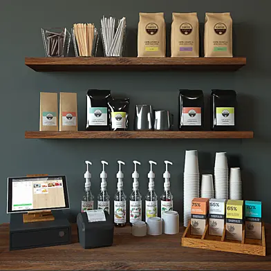 Coffee Shop Set