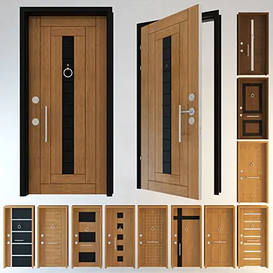Door Collection 1 - Entrance Doors