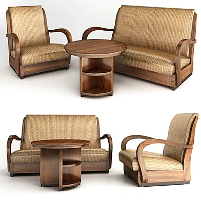 Vintage Javanese Arm Chair