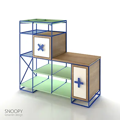 Shelves for shoes SNOOPY