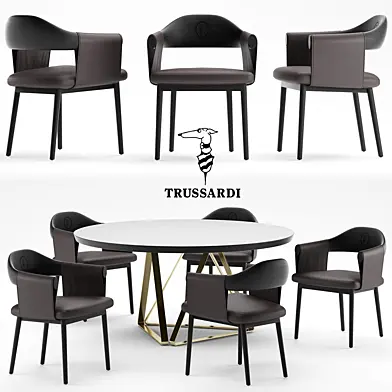 Стол и стул Trussardi Casa Larzia Chair