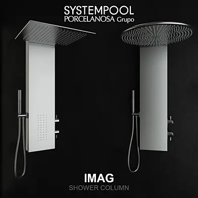 Systempool Porcelanosa - Imag shower column