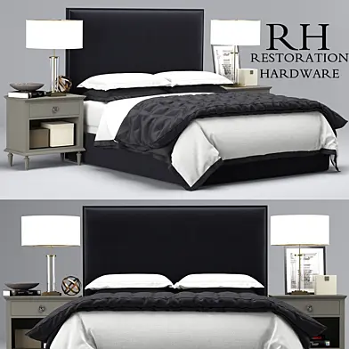 Restoration Hardware Lawson Non-Tufted bed