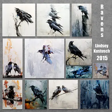 Ravens by Lindsey Kustusch 2015