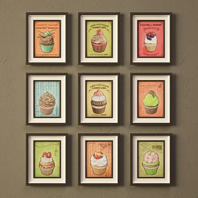 Vintage dessert