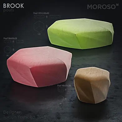 Pouf - BROOK - Moroso