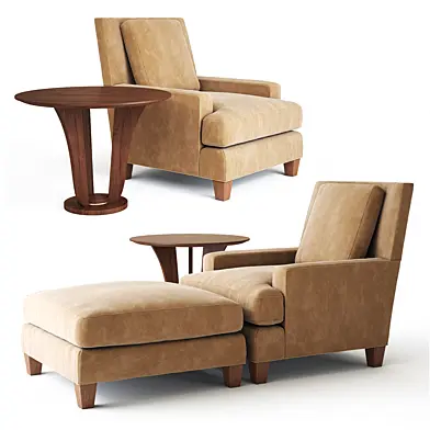 Baker Barbara Barry Chair and Table