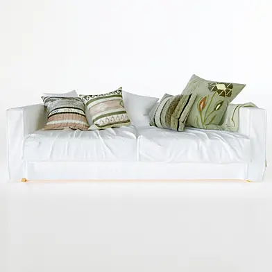 White sofa