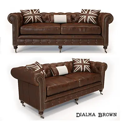 Диван Dialma Brown