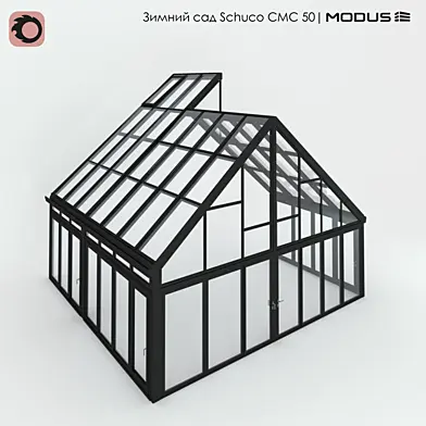 Зимний сад CMC 50 MODUS. Встраиваемый, два этажа