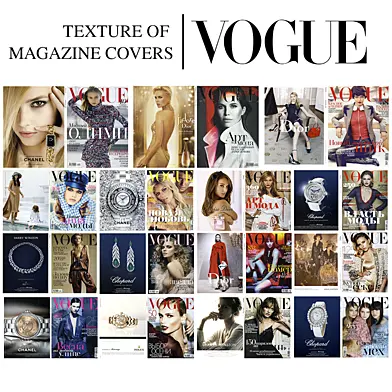 Развертки обложек журналов VOGUE + страницы