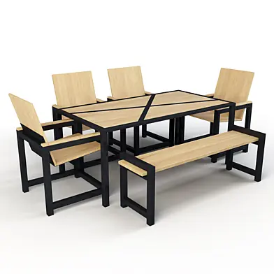 Dining Set Industrial Design