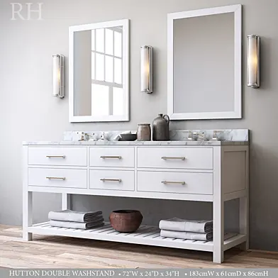 HUTTON DOUBLE WASHSTAND